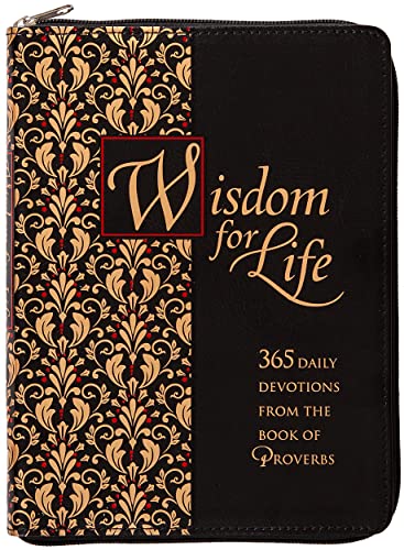 Wisdom for Life: 365 Daily Devotions from the Book of Proverbs (Ziparound Devotionals) von Broadstreet Publishing